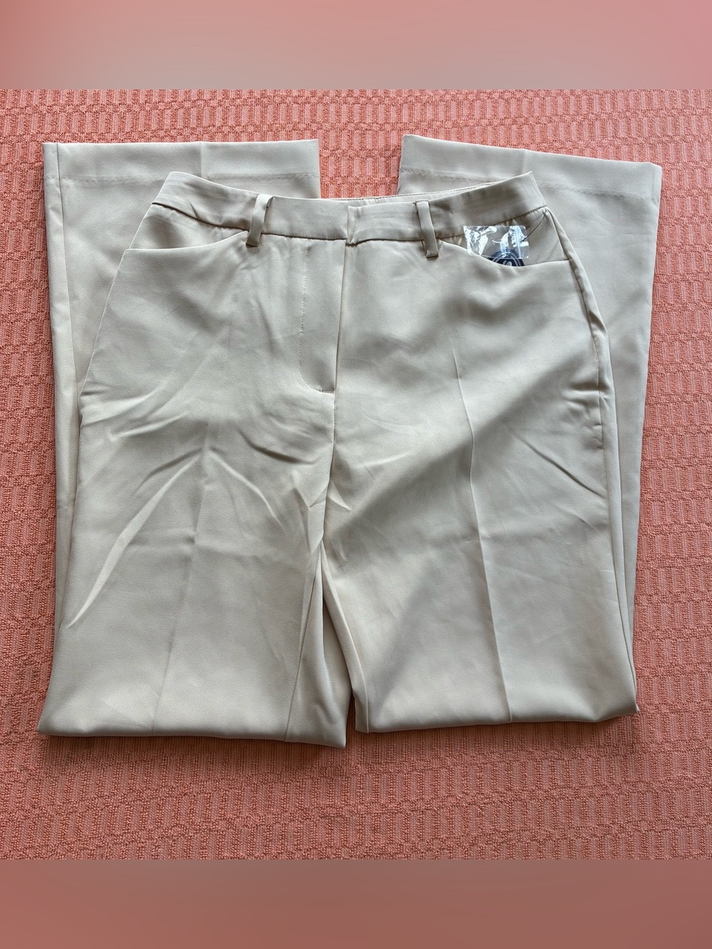 Scoop Women's Crepe High Rise Bootcut Suit Pants Size 8 - Picture 2 of 7